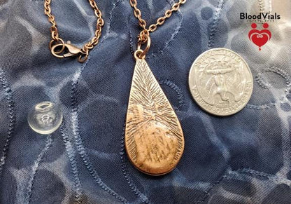 1 Sun and Moon Necklace Kit with 24.5" Coppertone Link Chain (BloodBond) - Last One