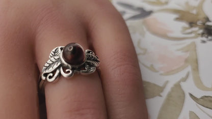 Sterling Botanical BloodVial Ring Kit Adjustable 6.5-10 Sizes Solid .925 Silver (BloodBond)